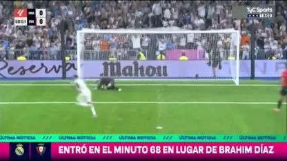 Así fue la victoria de Real Madrid sobre Osasuna