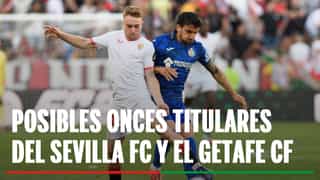 Alineaciones Sevilla - Getafe: Alineación posible de Sevilla y Getafe en el partido de LaLiga