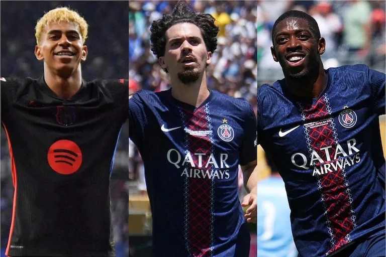 Lamine Yamal, Vitinha y Ousmane Dembélé, los máximos favoritos al Balón de Oro 2025