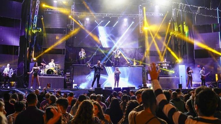 Un concierto de las fiestas de Colmenar Viejo