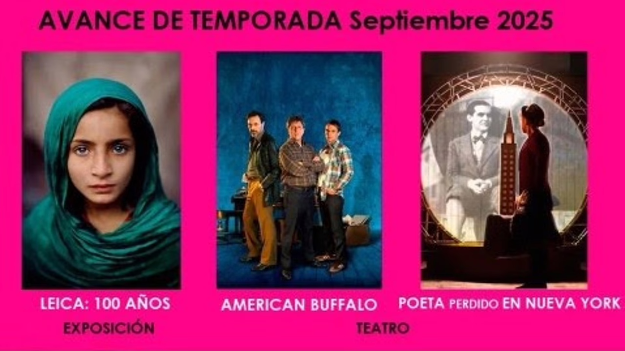 El centenario de Leica y 'American Buffalo' marcarán el inicio de la temporada en el teatro Fernán Gómez.