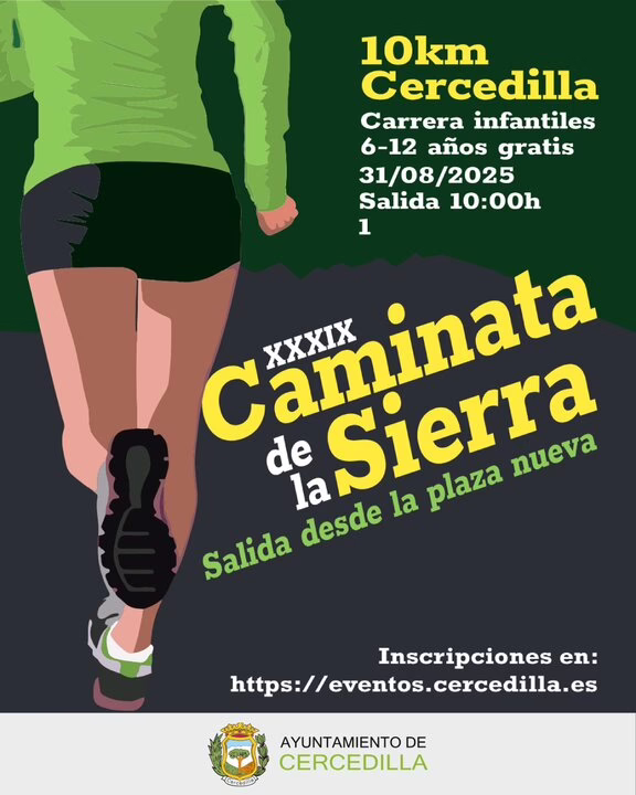 Actividades - Caminata de la Sierra en Cercedilla: 39ª edición el 31 de agosto