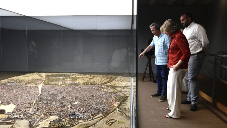 La restauración de la maqueta histórica de Gil de Palacio permite su regreso al Museo de Historia de Madrid.