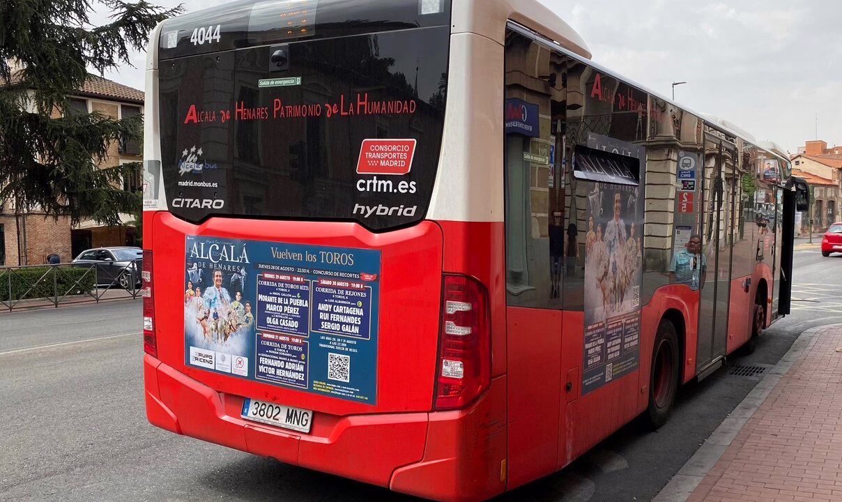 Alcalá de Henares modifica el servicio de autobuses para las festividades del 22 al 31 de agosto.