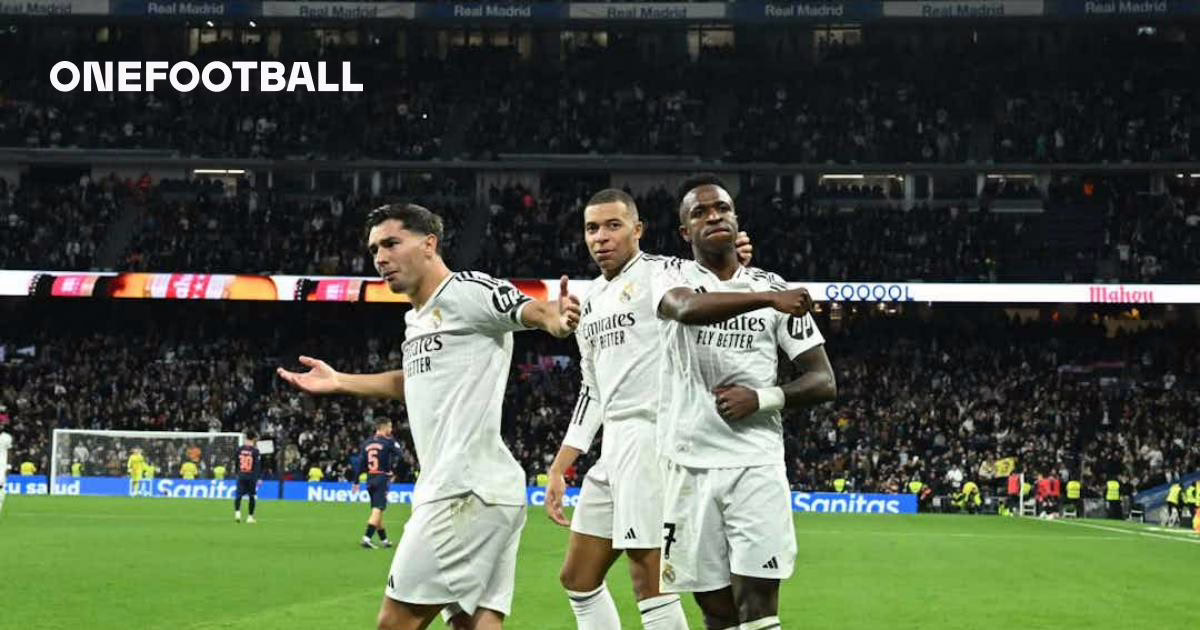 Mbappé lideró al Real Madrid en una victoria contundente sobre el Oviedo.