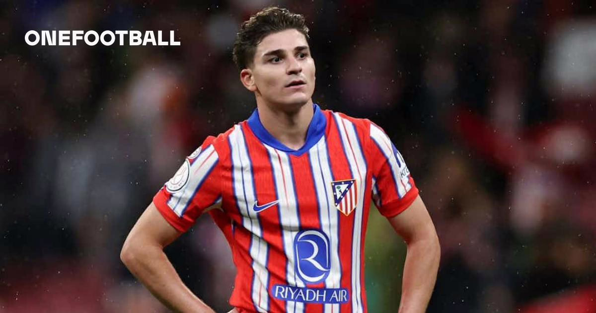 Fuerte pérdida para el Atlético de Madrid con Julián Álvarez.