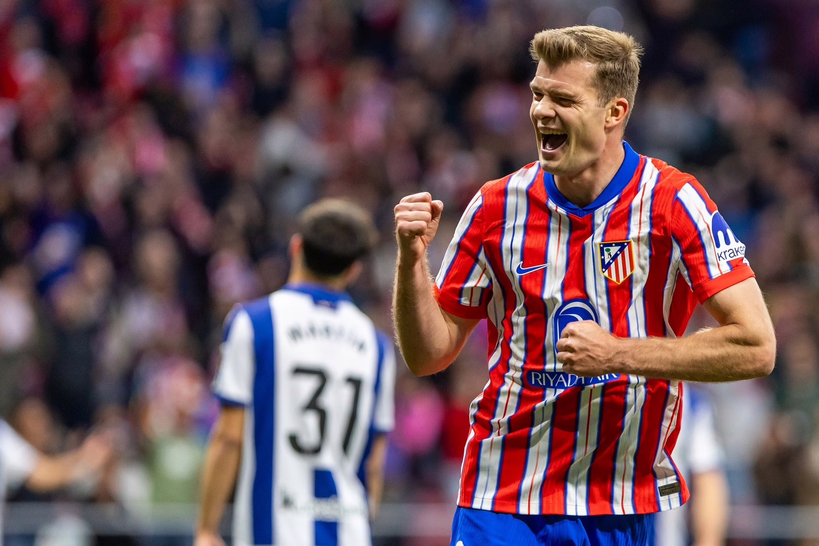 Alexander Sørloth solicita al Atlético de Madrid que lo traspase.