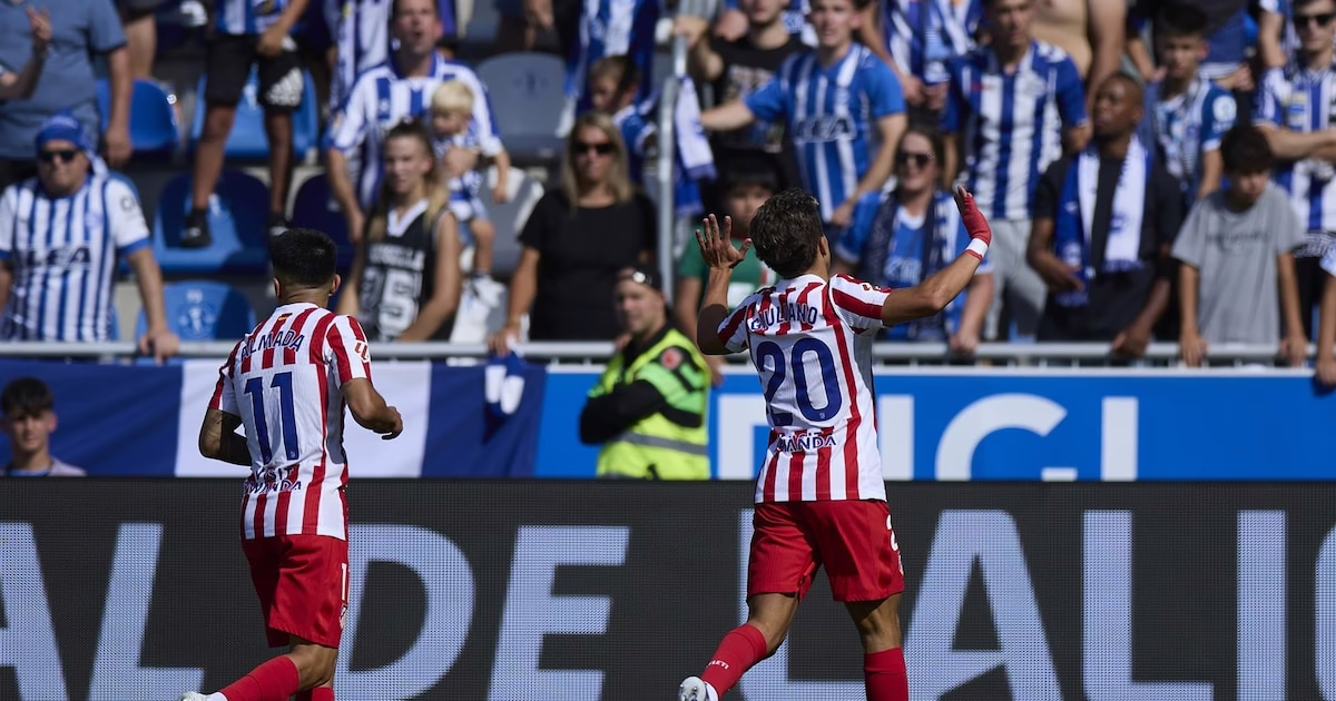 Resumen del partido Deportivo Alavés - Atlético de Madrid: 1-1