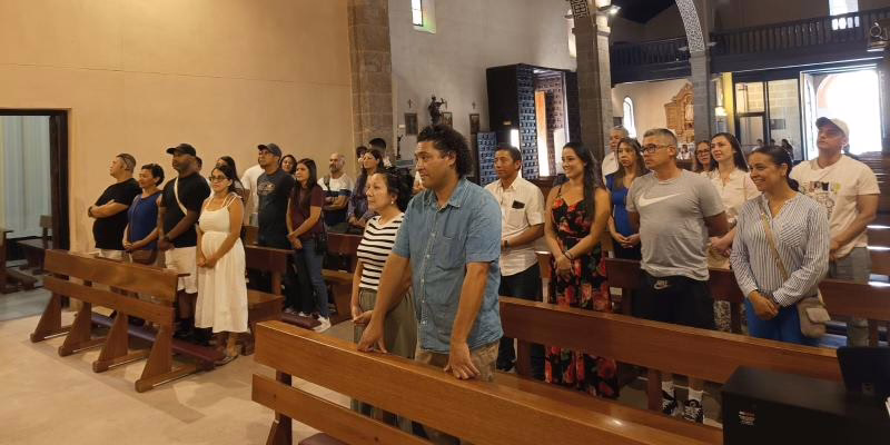 Arquidiócesis de Madrid - «La Iglesia es una comunidad que te recibe y te acompaña»: parejas de la gran boda en San Sebastián Mártir relatan su experiencia a tres días del 'sí quiero'