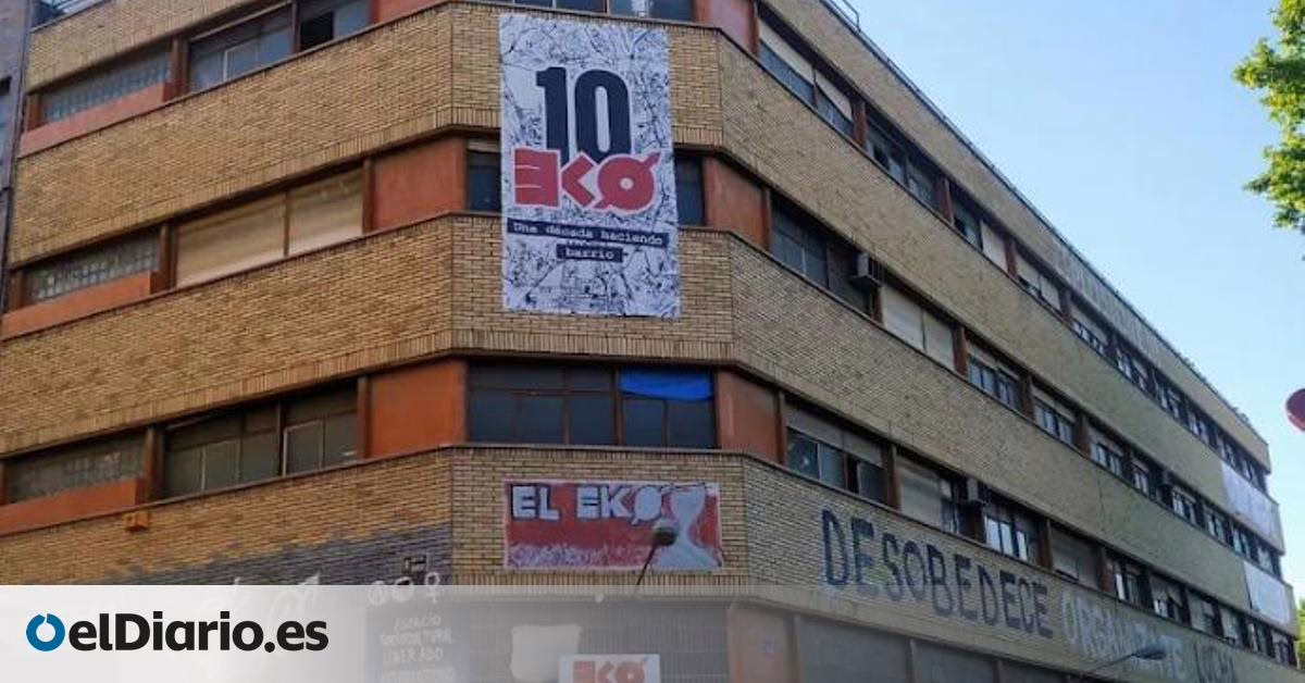 El EKO de Carabanchel denuncia "intimidaciones y presión" de un fondo debido al "hostigamiento" de una empresa de desalojo.