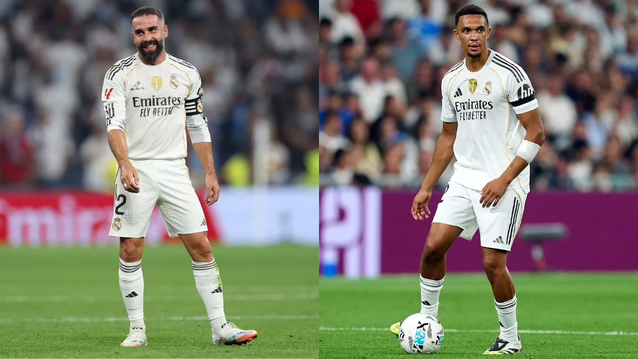 Carvajal y Trent: experiencia frente a juventud en la lucha por un lugar en el equipo titular.