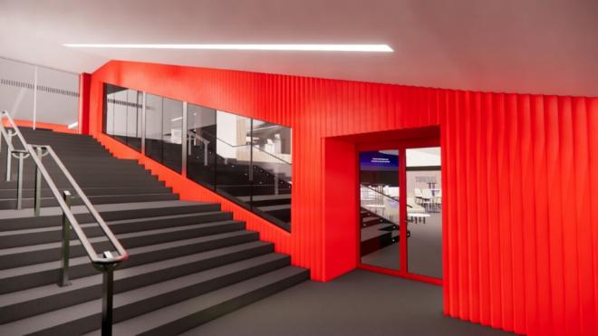 Descubre el nuevo palco exclusivo del túnel de vestuarios del Atlético de Madrid.