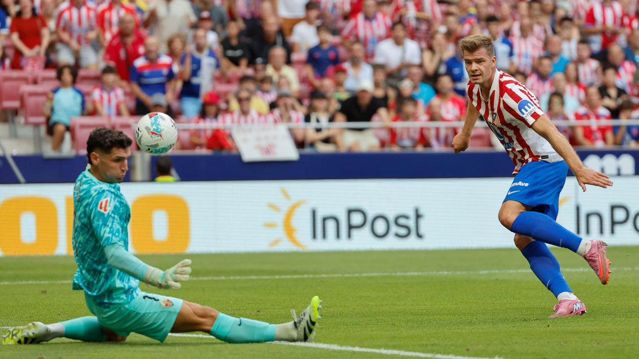 El Atlético de Madrid continúa sin obtener victorias en La Liga.
