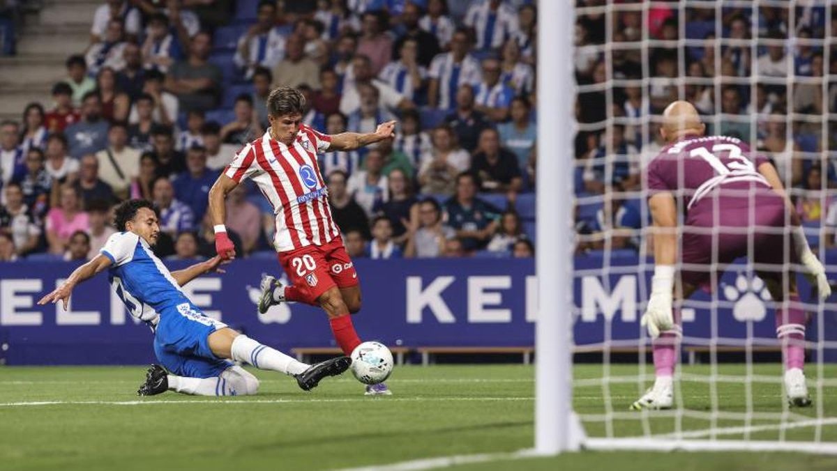 Mal comienzo de Liga para el Atlético de Madrid, que es superado por el Espanyol.
