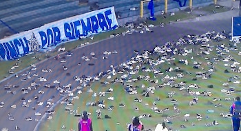 Así quedó la zona detrás