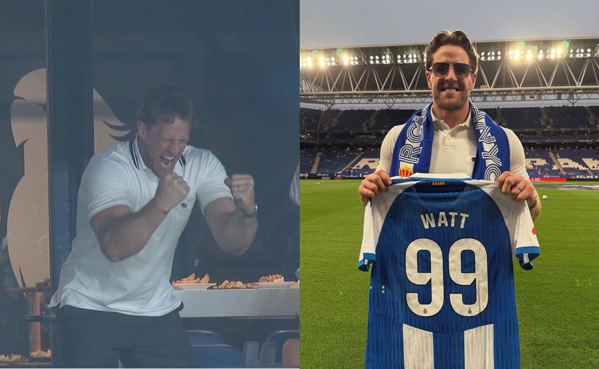 Leyenda de la NFL disfruta de un partido entre Espanyol y Atlético de Madrid; "vendrán muchas más cervezas en el futuro"