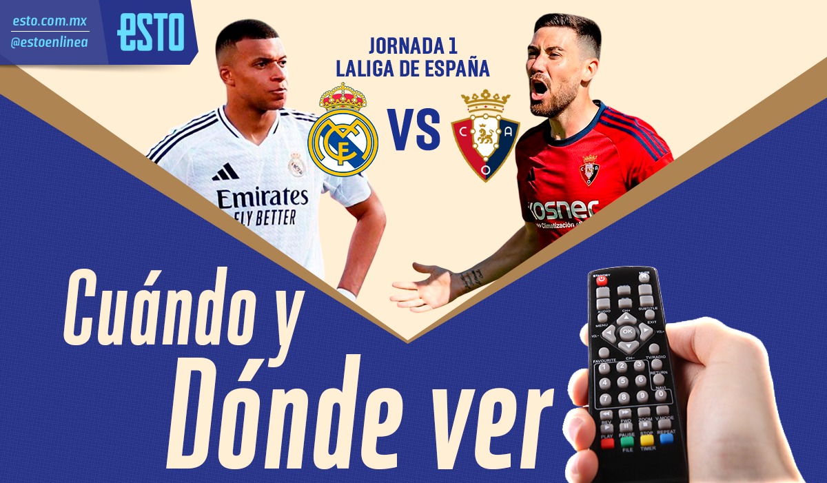 Real Madrid contra Osasuna: horario y cobertura en México.