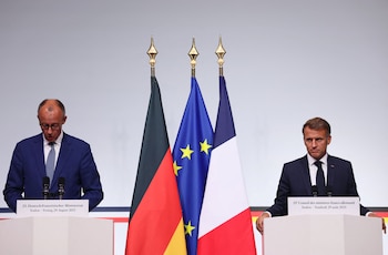 El canciller alemán Friedrich Merz