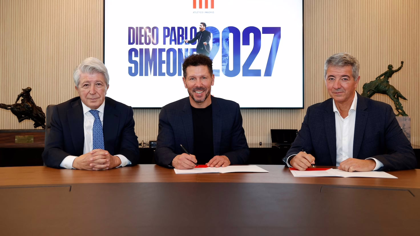 Simeone y la situación actual del Atlético