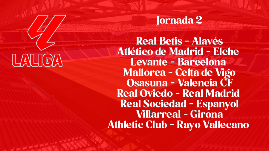 LaLiga EA Sports 25-26 | Aspectos destacados de la segunda jornada: El Espanyol enfrenta un desafío en San Sebastián tras vencer al Atlético.