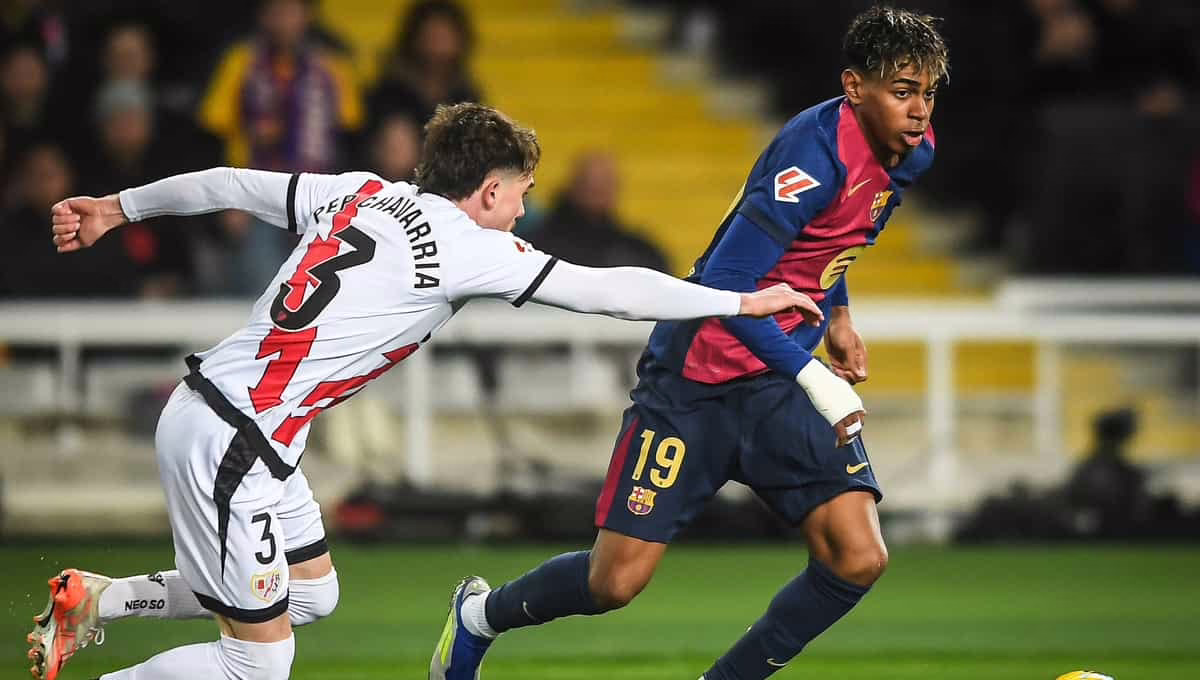 Alineaciones del Rayo Vallecano y el FC Barcelona: posibles formaciones para el partido de hoy en La Liga EA Sports.