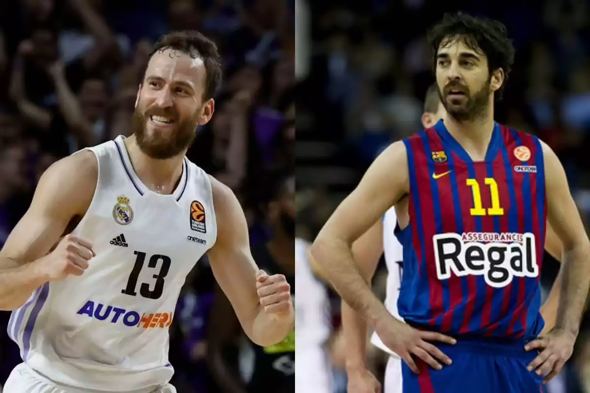 Sergio Rodríguez y Juan Carlos Navarro.