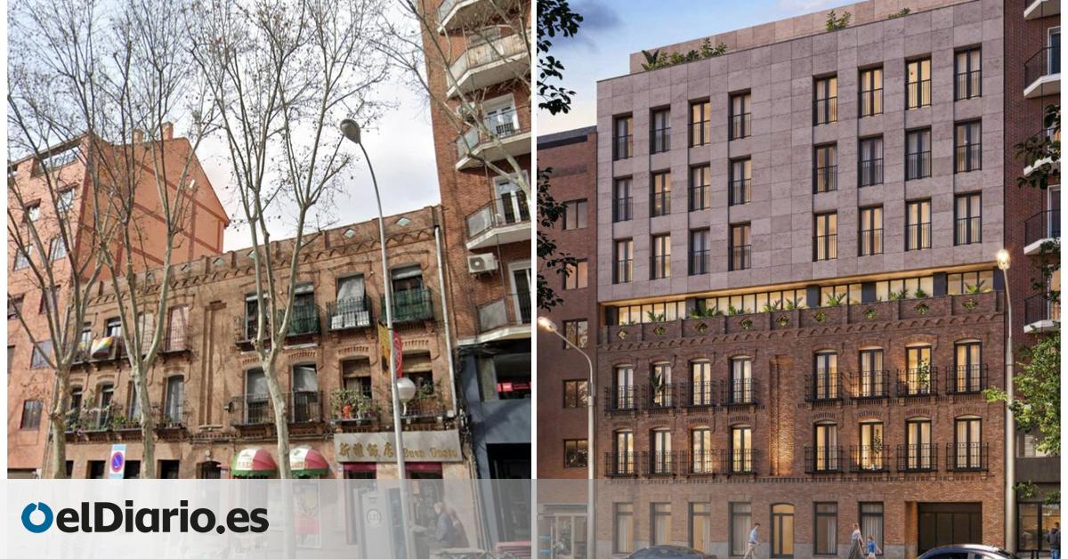 Departamentos de 1,5 millones y el doble de altura en el neomudéjar, donde se desalojó el primer restaurante chino de Madrid.