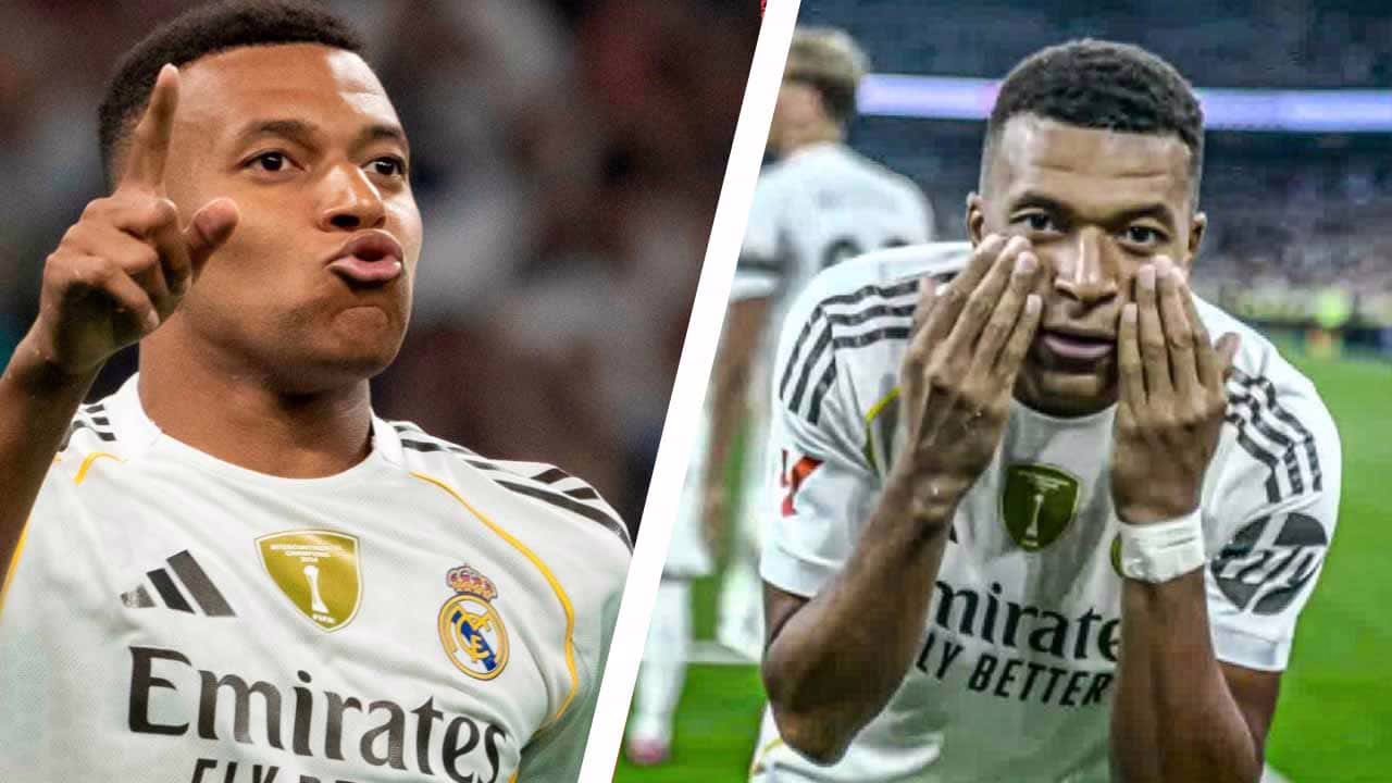 La celebración de Mbappé que está generando controversia en su debut con el Real Madrid: ¿qué implica?