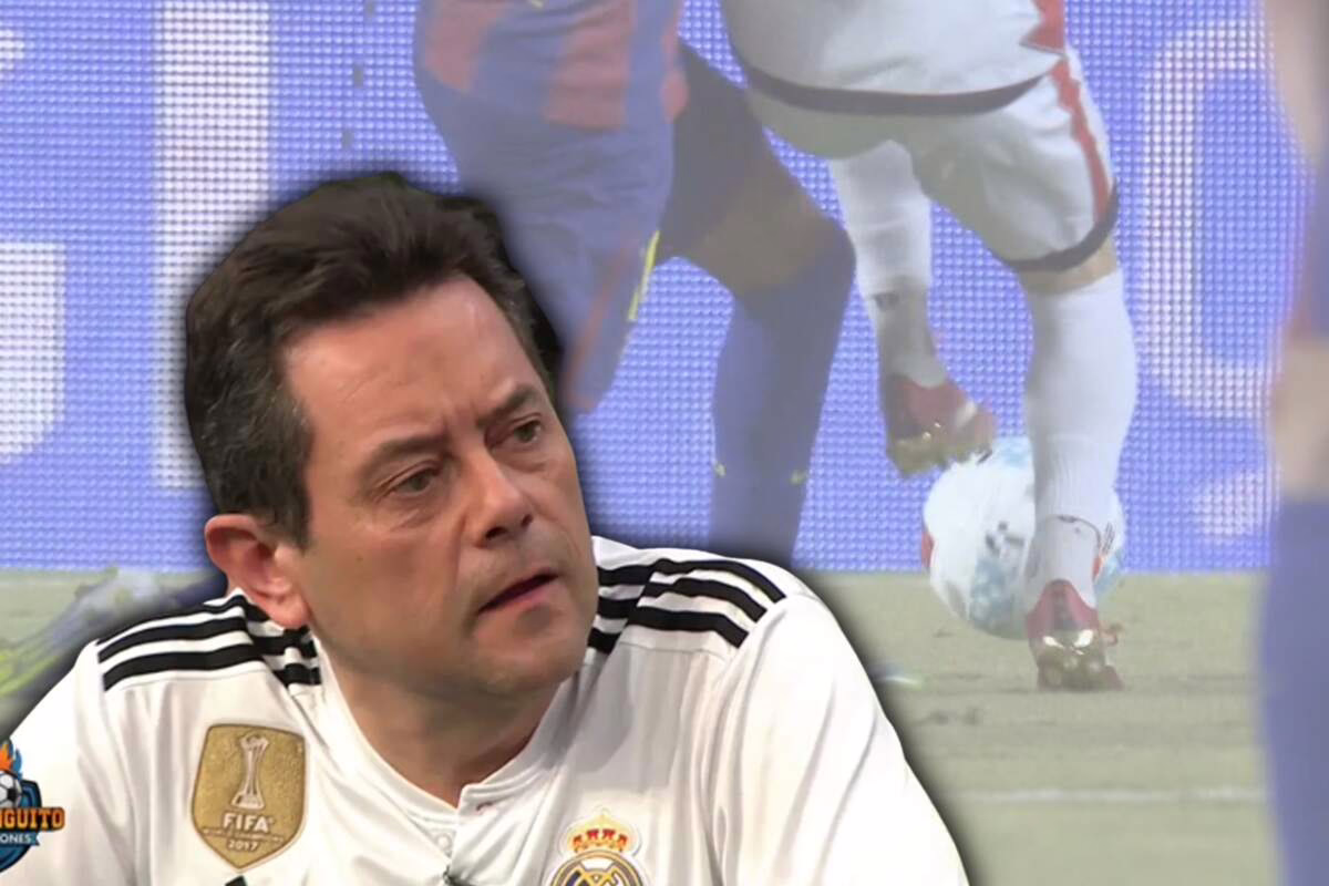 Tomás Roncero pide al Real Madrid que tome una medida contundente tras el penalti al Barça.
