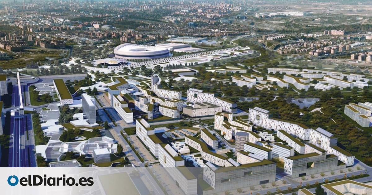 Almeida abandona el proyecto de la villa olímpica diseñado por Gallardón cerca del Metropolitano para permitir la construcción de 18,000 nuevos apartamentos.