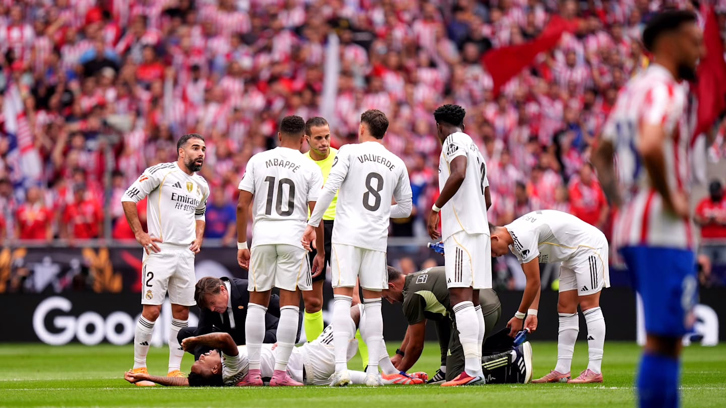 Todo el plantel del Real Madrid que se encuentra lesionado.