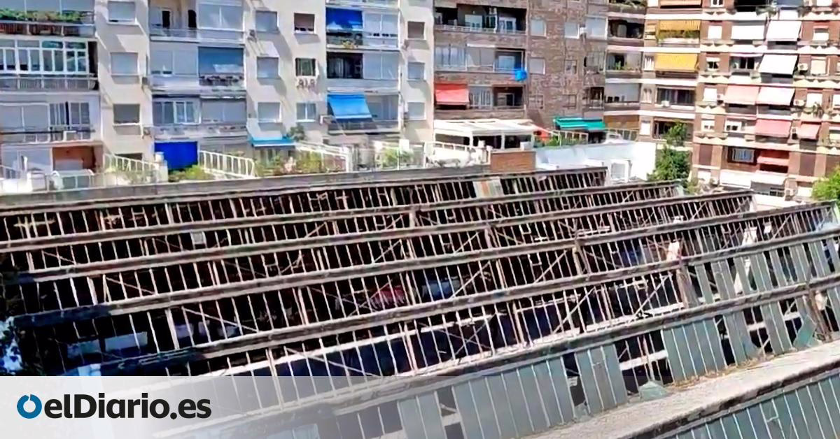 La temida retirada de amianto en la supermanzana de Retiro muestra niveles "muy por debajo" de los límites permitidos.