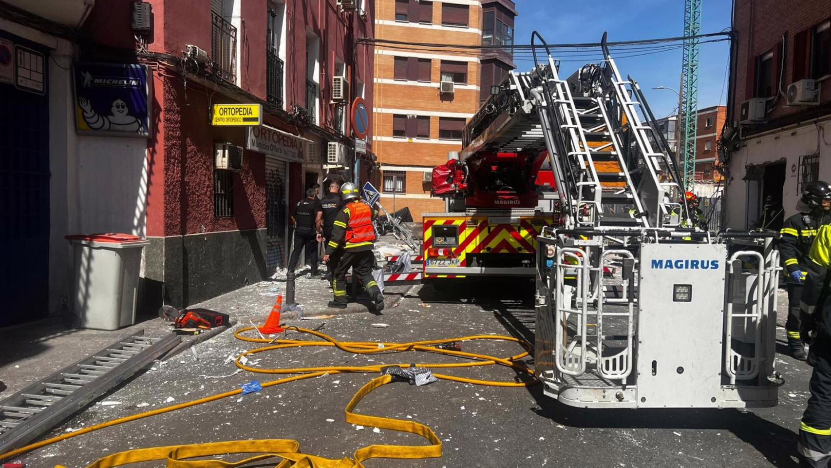 Últimas noticias sobre la explosión en un bar en Vallecas (Madrid)