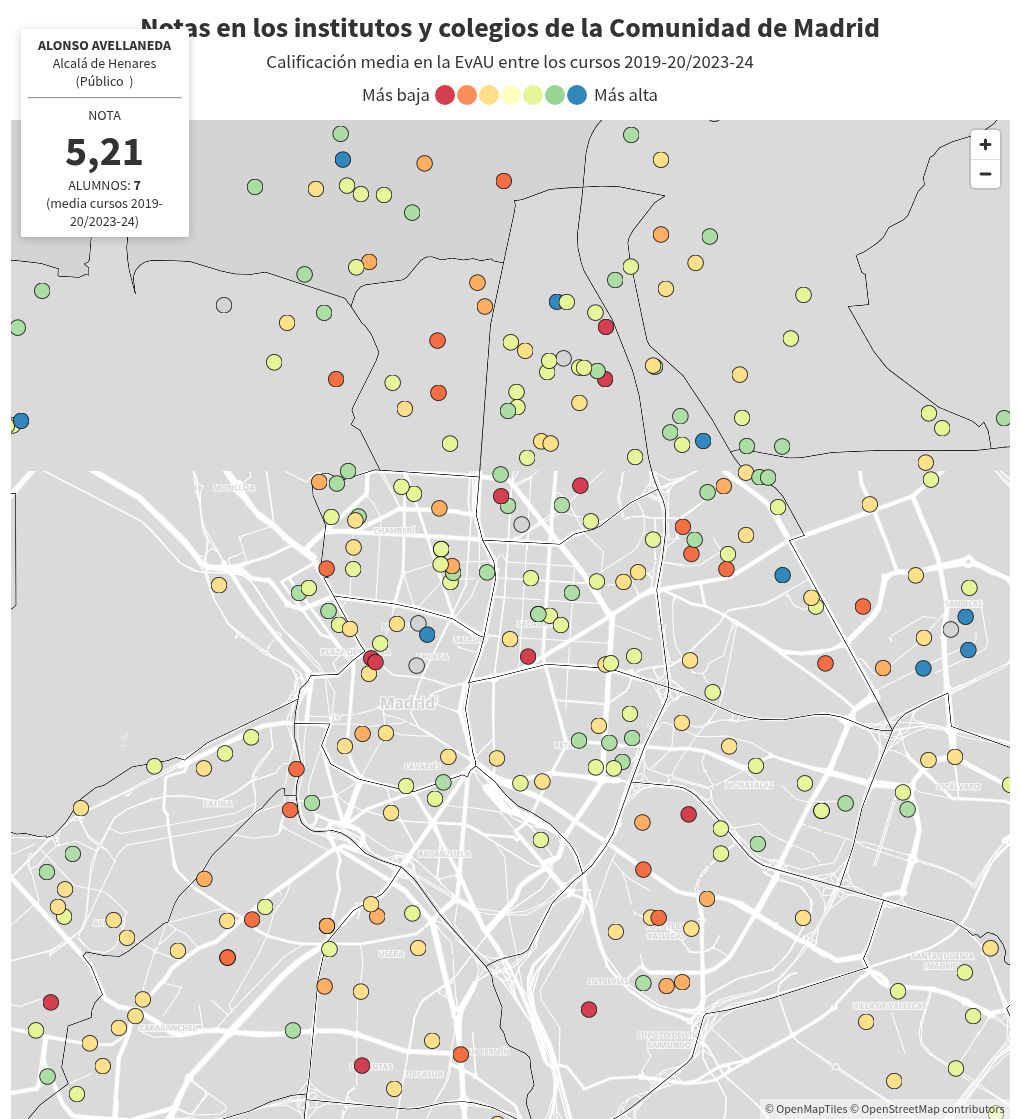 map visualization