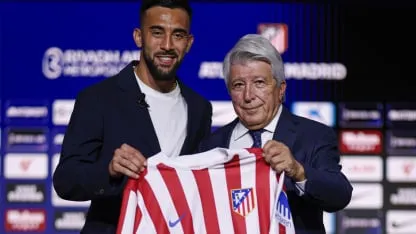 Nico González tuvo su presentación en Atlético de Madrid: "Ya me siento parte de esta familia"