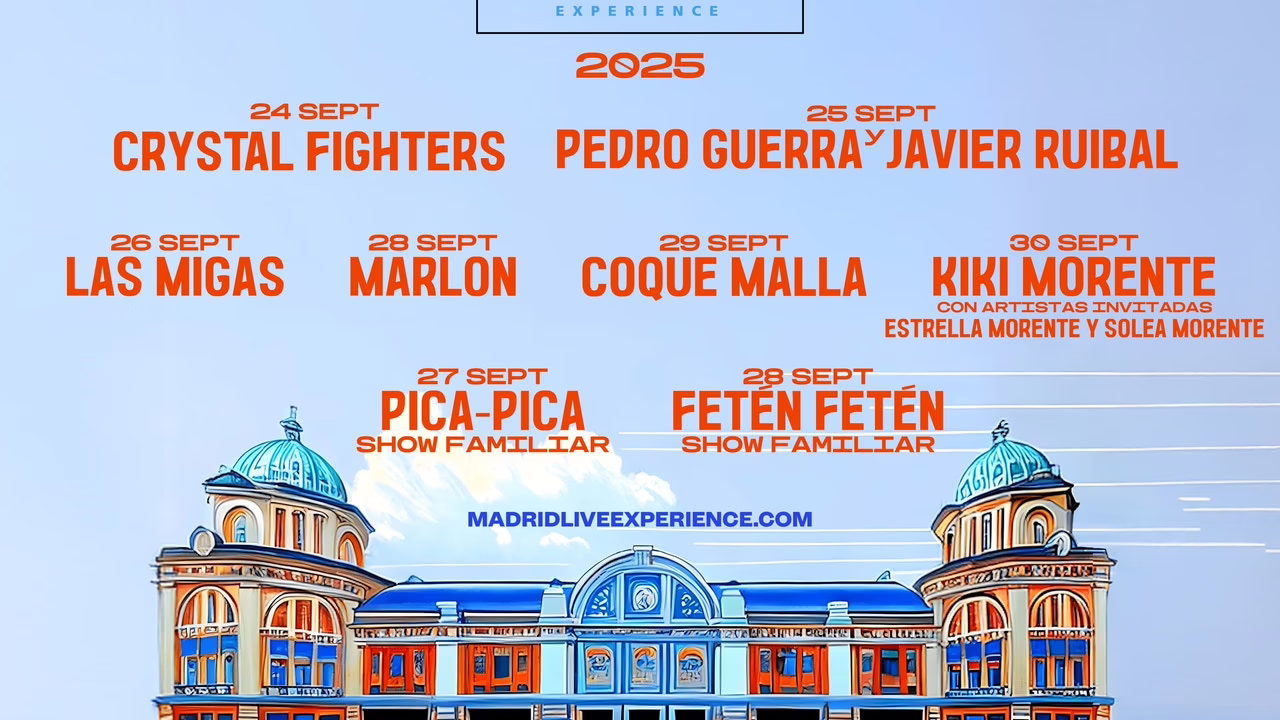 Crystal Fighters y Coque Malla, entre los participantes del CaixaBank Madrid Live Experience.