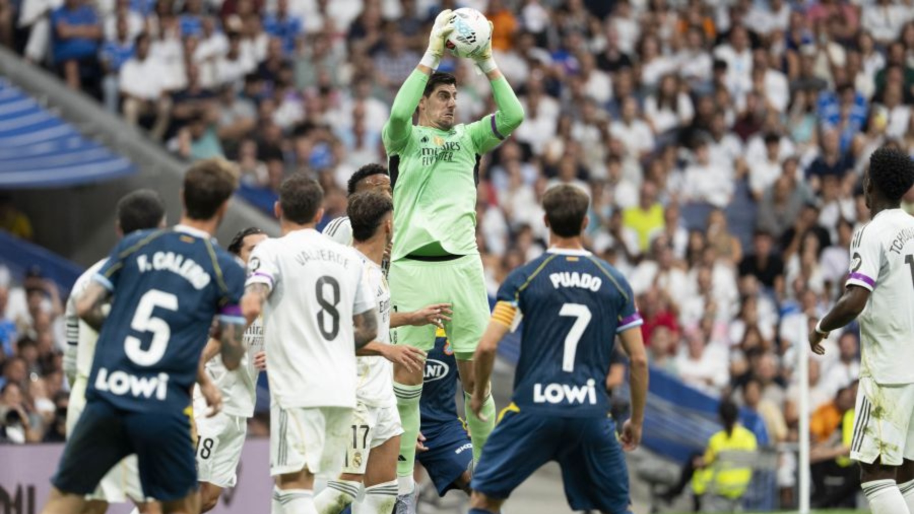 Espanyol: derrota en el Bernabéu, calma en el plan 4 puado calero madrid espanyol