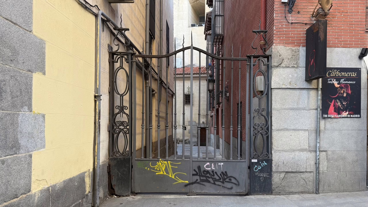 La calle secreta de Madrid que ha permanecido cerrada durante 200 años.