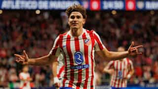 Julián Álvarez "está en el top 5" y el Atlético de Madrid "lo disfruta"