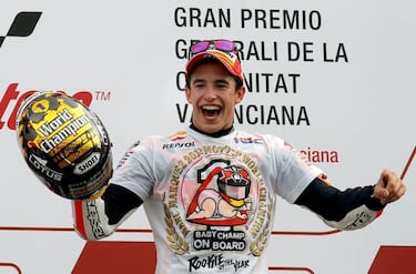 Nivel nueve para Marc Márquez: estos son todos sus títulos del mundo