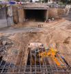 Estado actual del túnel de la A-5 en Madrid.