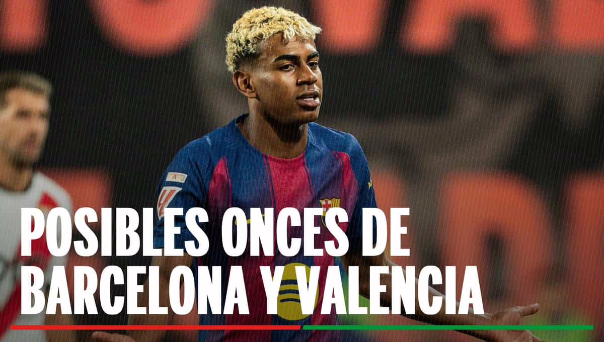 Alineaciones del FC Barcelona y Valencia: Potentiales equipos para la cuarta jornada de LaLiga EA Sports 2025/26.