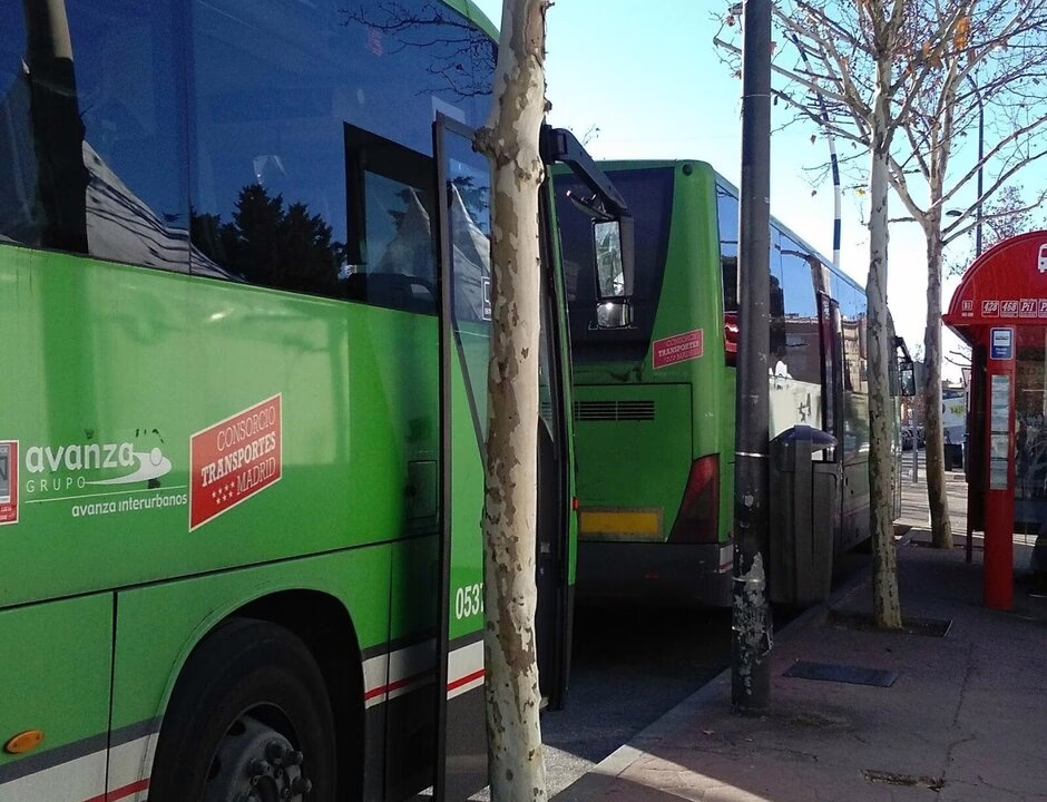 Autobuses nocturnos en Móstoles para las festividades de 2025.