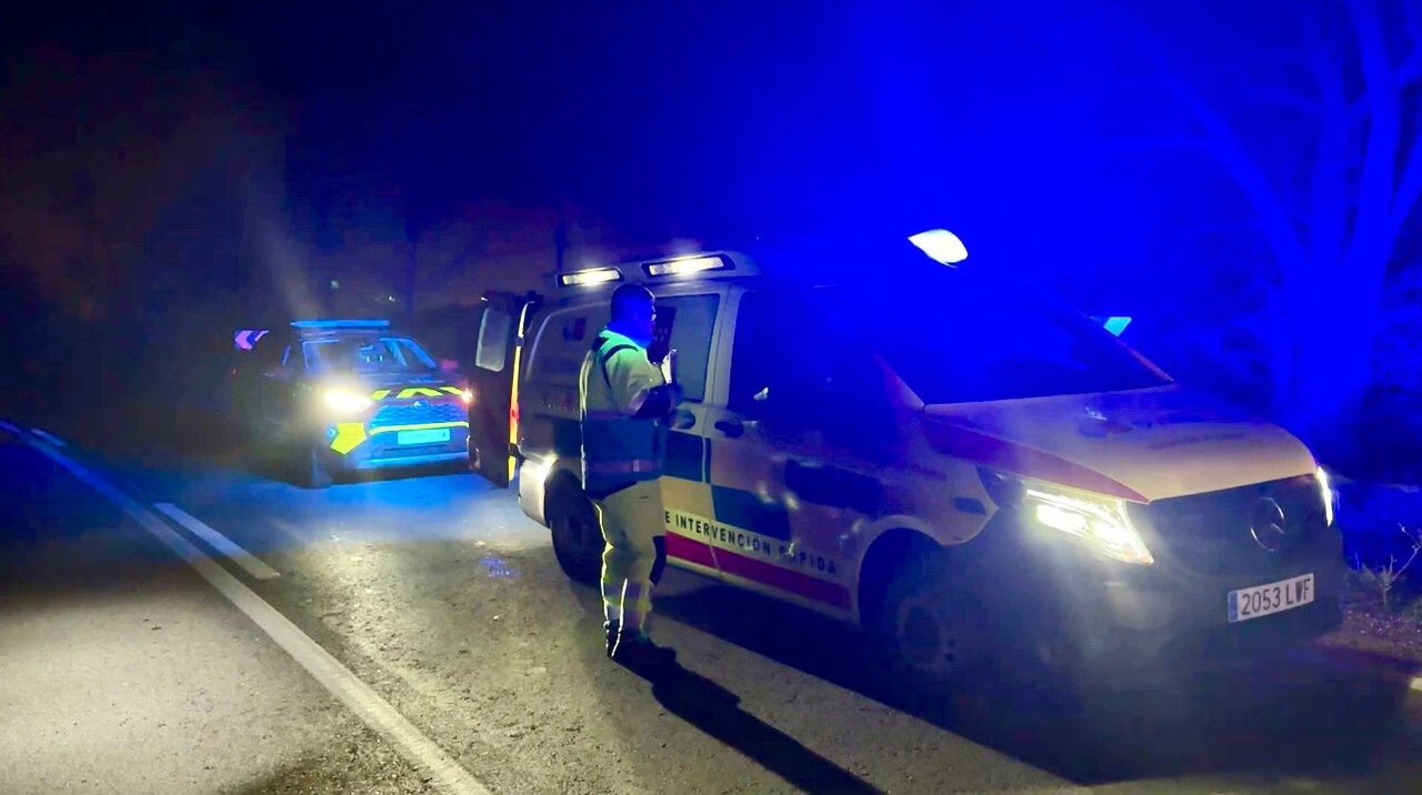 Fallece un hombre en un accidente de tráfico frontal en Loeches.
