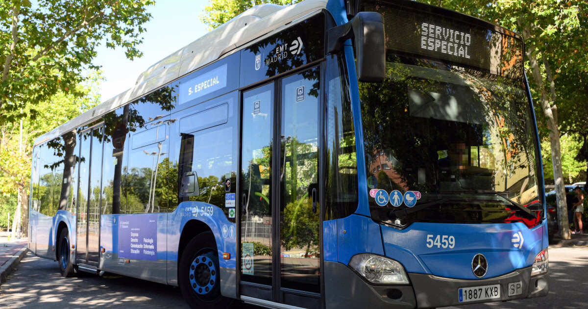 Tres rutas de autobús gratuitas reemplazan la Línea 6 del Metro.