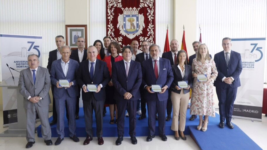 Hortaleza concede sus segundos Premios Empresariales a 13 organizaciones esenciales para el desarrollo de Madrid.