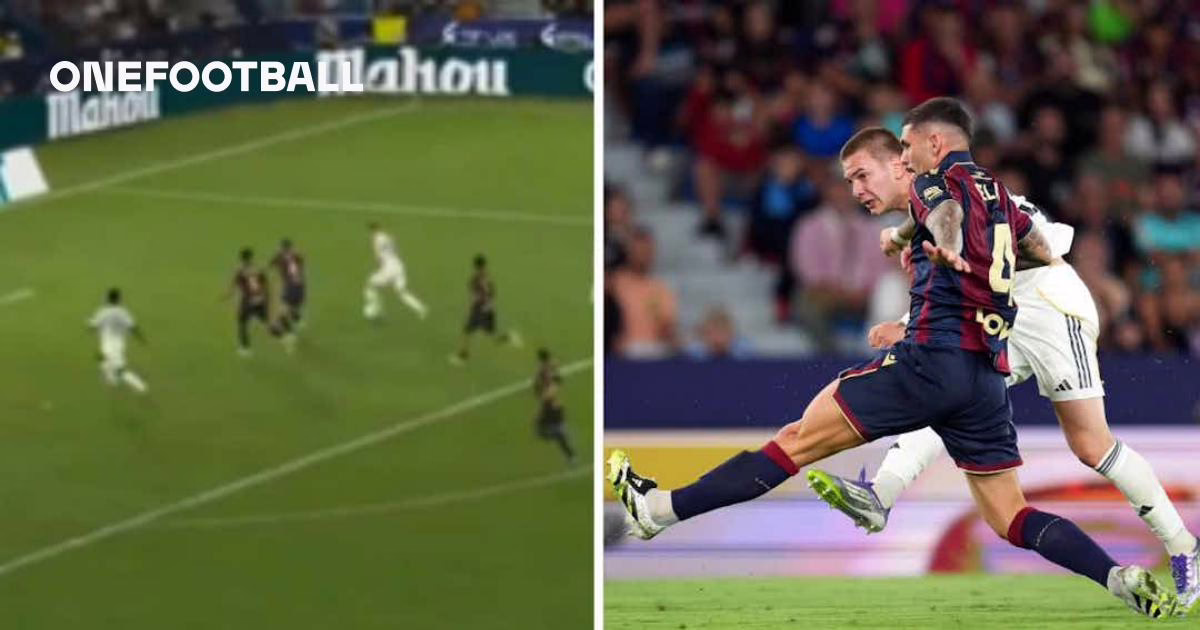 Así se dio el primer gol de Franco Mastantuono con el Real Madrid.