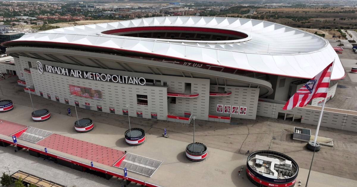 El estadio del Atlético de Madrid acogerá la Final de la Champions en 2027.