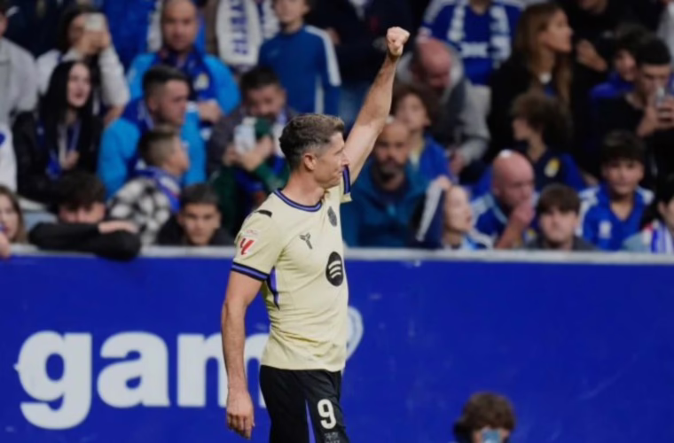 Barcelona da la vuelta al marcador y derrota al Real Oviedo.
