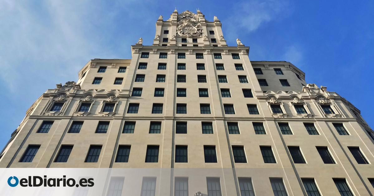 Incertidumbre ante la posible venta del Edificio Telefónica, una "publicidad" de 90 metros tasada en 300 millones de euros.